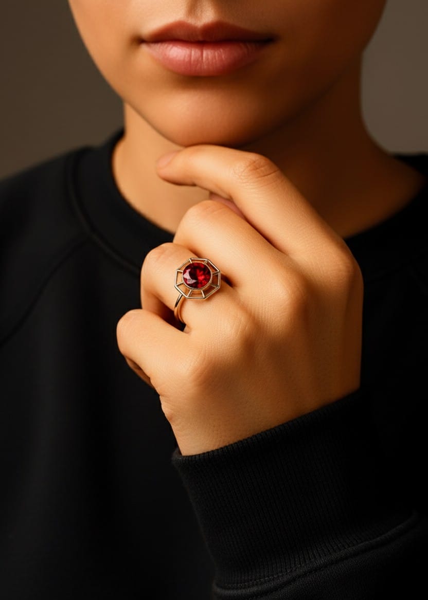 silver ring for women